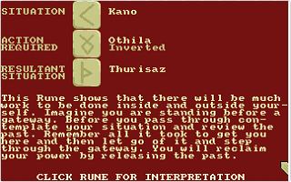 Runes atari screenshot